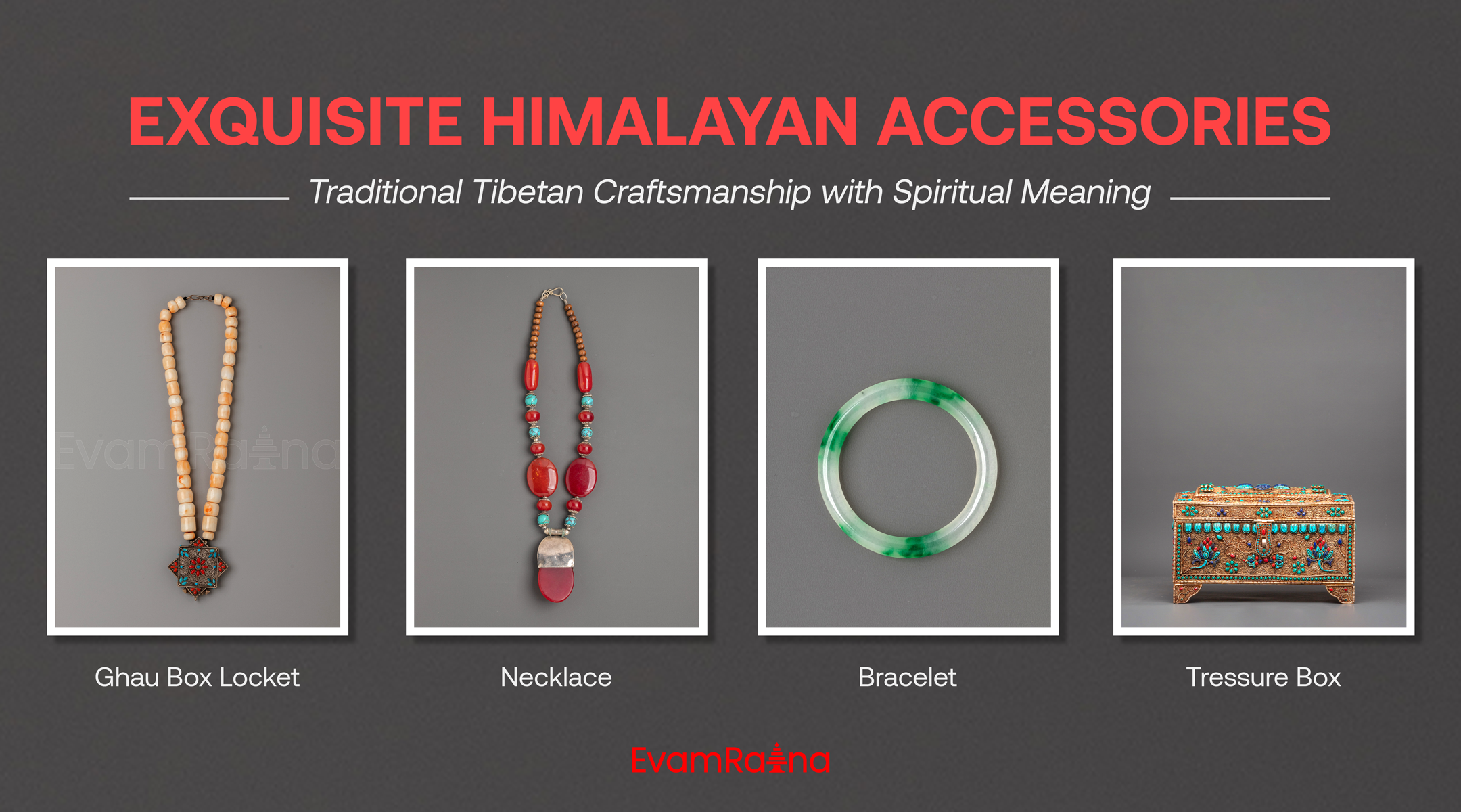 Exquisite Himalayan Accessories: Traditional Tibetan Craftsmanship with Spiritual Meaning