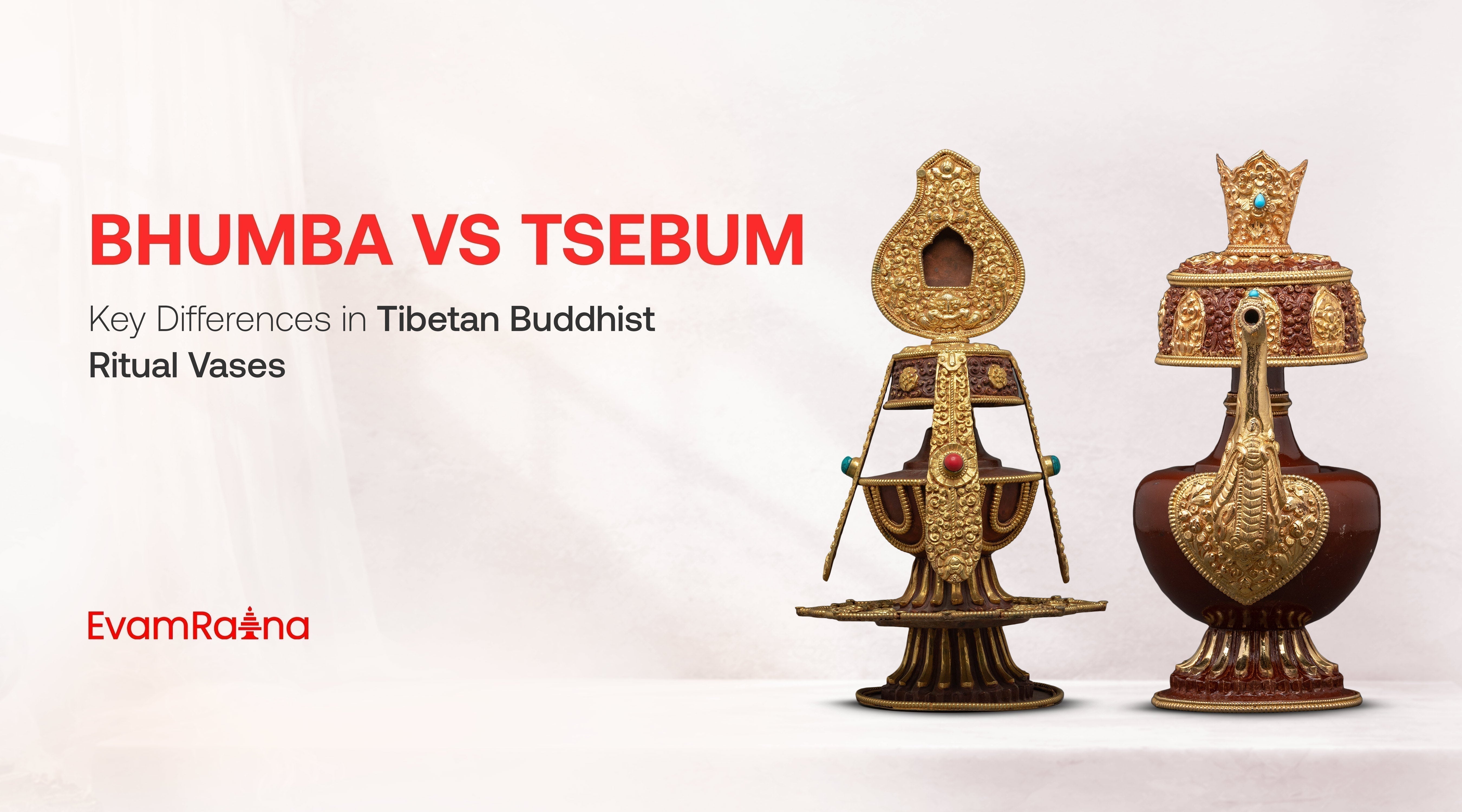 Bhumba vs Tsebum: Key Differences in Tibetan Buddhist Ritual Vases