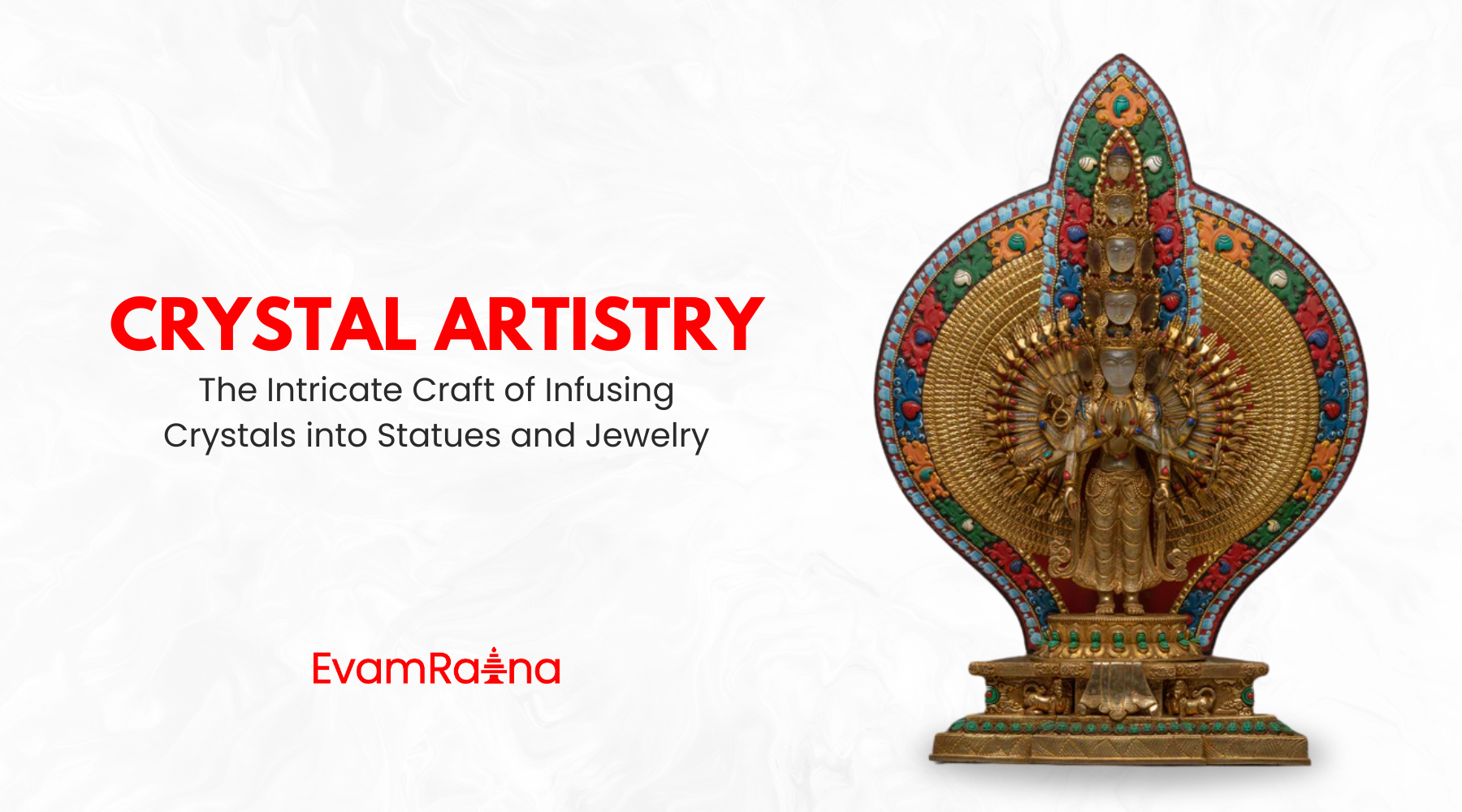 Crystal Artistry: The Intricate Craft of Infusing Crystals into Statues and Jewelry