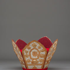 Ritual Head Crown (Rig Nga): Five Dhyani Buddha Crown