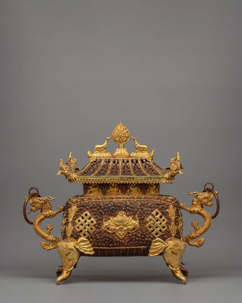 Incense Burner Collection – Handmade Ritual Artefacts from Nepal