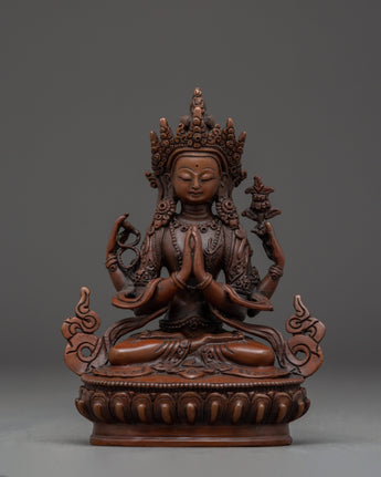 Chenrezig Compassion Deity Sculpture