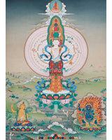 Original 1000 Armed Avalokiteshvara Art