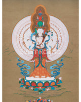 Thousand Arms Chenrezig Thangka