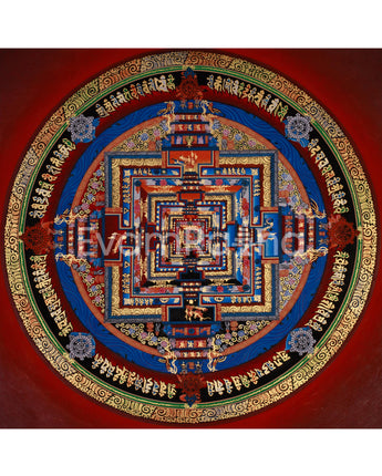 The Kalachakra Mandala Thangka