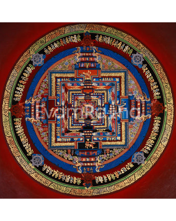 The Kalachakra Mandala Thangka