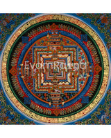 Buddhist Kalachakra Meditation Mandala
