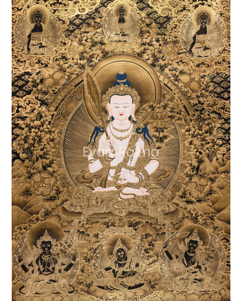 Bodhisattva Akasagarbha Thangka
