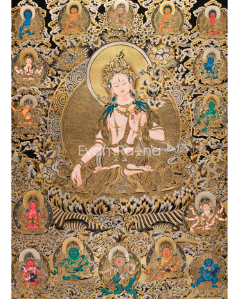 gold-thangka-of-white-tara