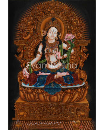 paubha-style-white-tara