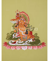 Vaishravana Deity Thangka