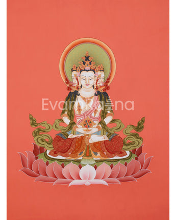 Buddha Vairochana Thangka