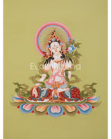 Bodhisattva Sita Tara Thangka