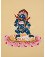 Black Kubera, Dzambhala Thangka