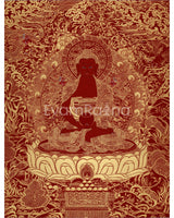 red-amida-buddha-thangka