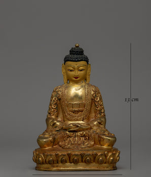 Gold-Plated Amitabha Buddha | Symbol of Enlightenment