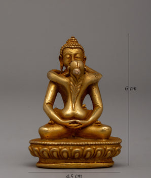 Samantabhadra with Consort Figurine | A Symbol of Unity
