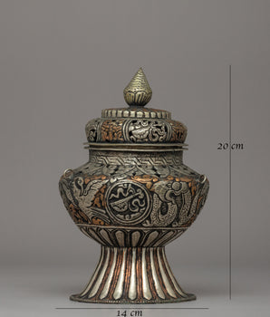 Buddhist Ritual Item Incense Burner | Sacred Offering Vessel