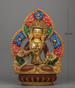 Vajrasattva with Sacred Beautiful Halo | Buddhist Zen Artwork