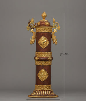 Gold Plated Incense Holder | Elegant Ritual Tool