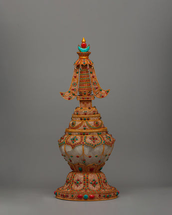 Buddhist Tibetan Beautiful Stupa