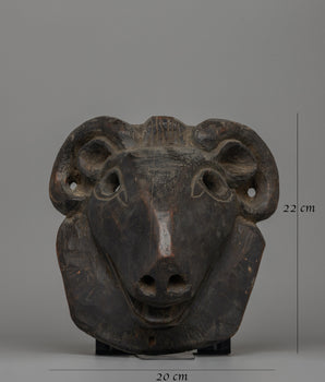 Wooden Mask for Decor | A Unique Cultural Present