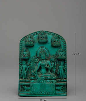 Handcrafted Green Tara Statue | Symbol of Compassion & Protection