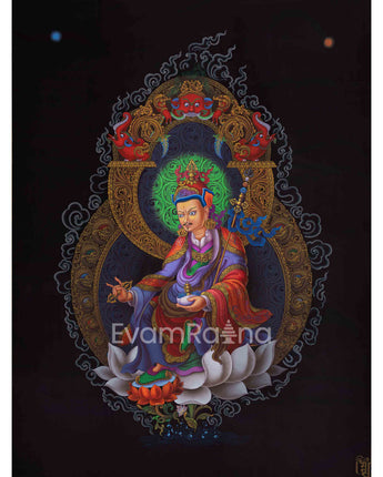 Guru Rinpoche The Lotus Bron Master Of Tibetan Buddhism
