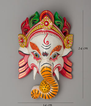Ganesha Mask | Prosperity and Wisdom Crafts