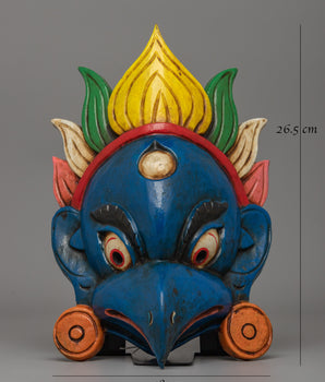 Mask of Garuda | Wooden Spiritual Ritual Mask