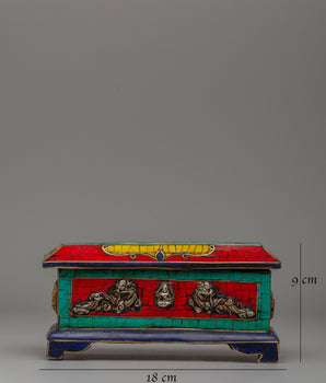 Wooden Incense Burner | Spiritual Aromatic Holder for Altar