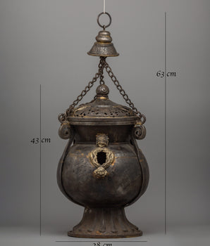 Himalayan Incense Burner | A Sacred Ritual Artifact