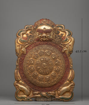 Wheel of Life Wall Hanging Crafts | Tibetan Decor