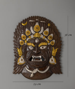Bhairav Mask | Fierce Guardian of Protection