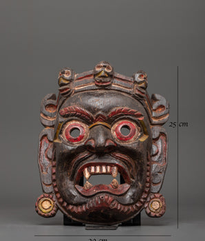 Wooden Mask Decor | A Symbol of Art