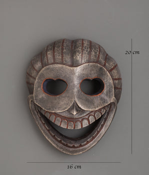 Tribal Wood Mask | Cultural Elegance for Your Space