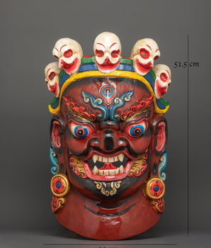 Wall Hanging Bhairav Mask | Symbol of Power and Protection for Your Home or Office