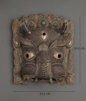 Three-Eyed Mask | A Symbol of Wisdom
