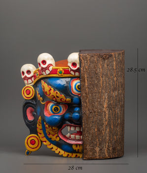 Wooden Mask Wall Hanging | Tribal Art
