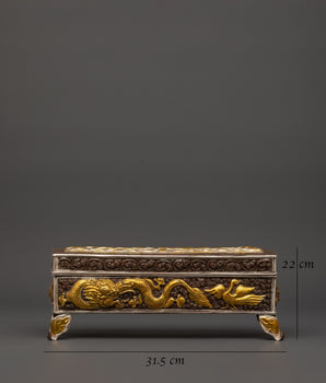 Dragon Incense Burner Box | Elegant Aromatherapy Burner