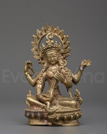 Saraswati Goddess Statue