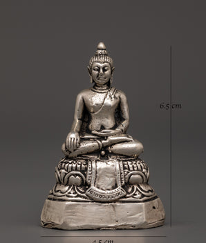 Shakyamuni Buddha for Meditation Altar | Small Buddhist Sculpture