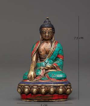 Sacred Copper Buddha Figurine | Decor & Spiritual Practice