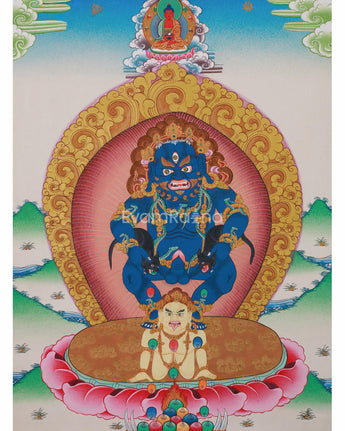 unique-black-dzambhala-painting