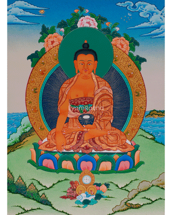 Original Thangka of Gautama Buddha