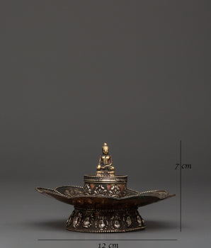 Buddha Incense Holder | Handcrafted Brass Meditation Burner