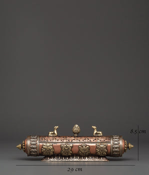 Buddha Incense Burner | Copper & Brass Meditation Tray