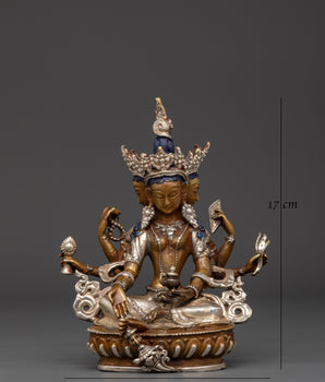 Buddhist Vasudhara Goddess Statue | Spiritual Decor and Abundance Symbol