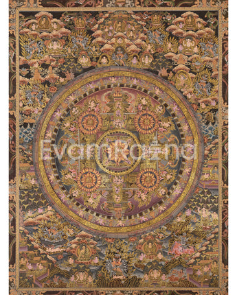 Traditional Buddha Mandala