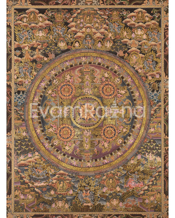 Traditional Buddha Mandala